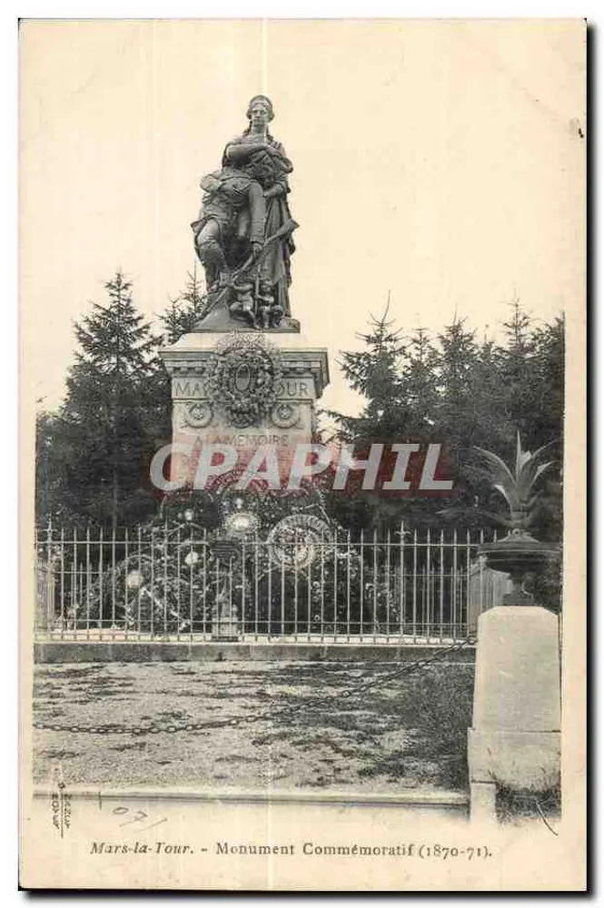 Mars-la-Tour - Monument Comemorativo (1870-71) — editor desconhecido, número de série não visível - Frente