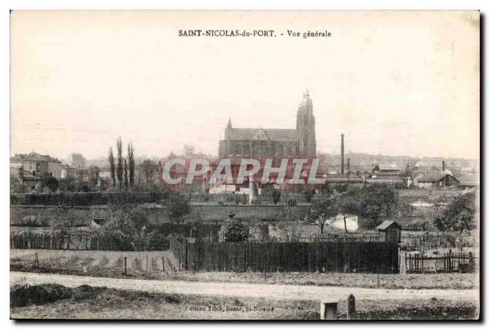 Saint-Nicolas-du-Port — Algemene uitzicht — Uitgave Tiblé, Bazas, St-Nicolas - Voorkant