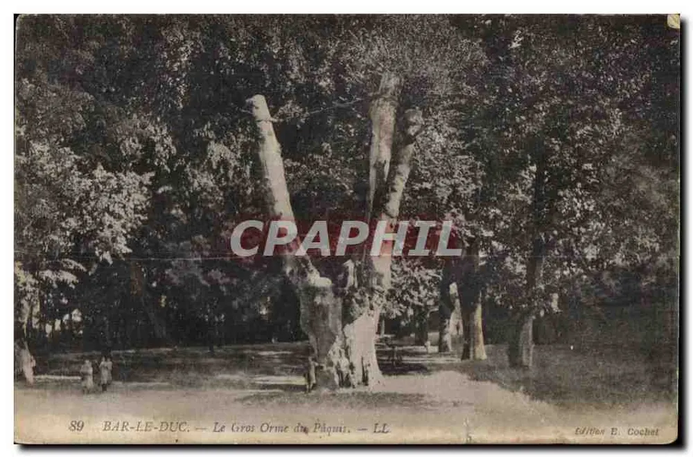 Bar-le-Duc — O Grande Carvalho do Pâquis — Edição E. Cochet - Frente
