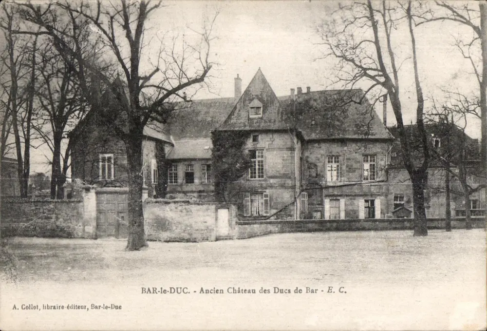 Bar-le-Duc - Velho Castelo dos Duques de Bar — A. Collot, editor-livreiro, Bar-le-Duc - Frente