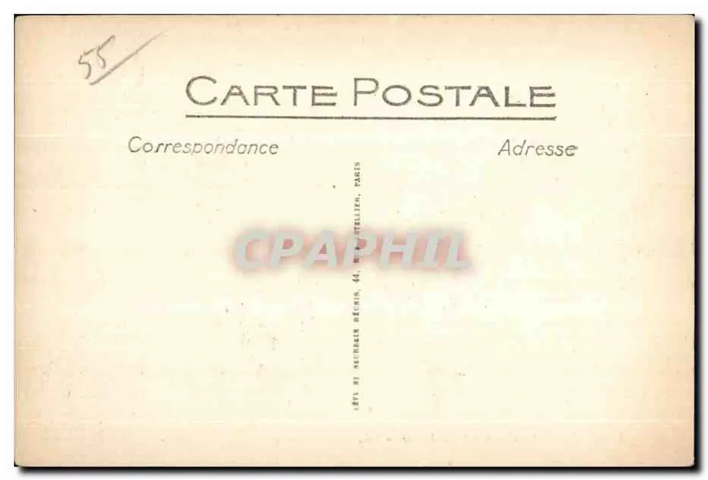Bar-le-Duc - A Cidade Alta - LL. - n°5 - Verso