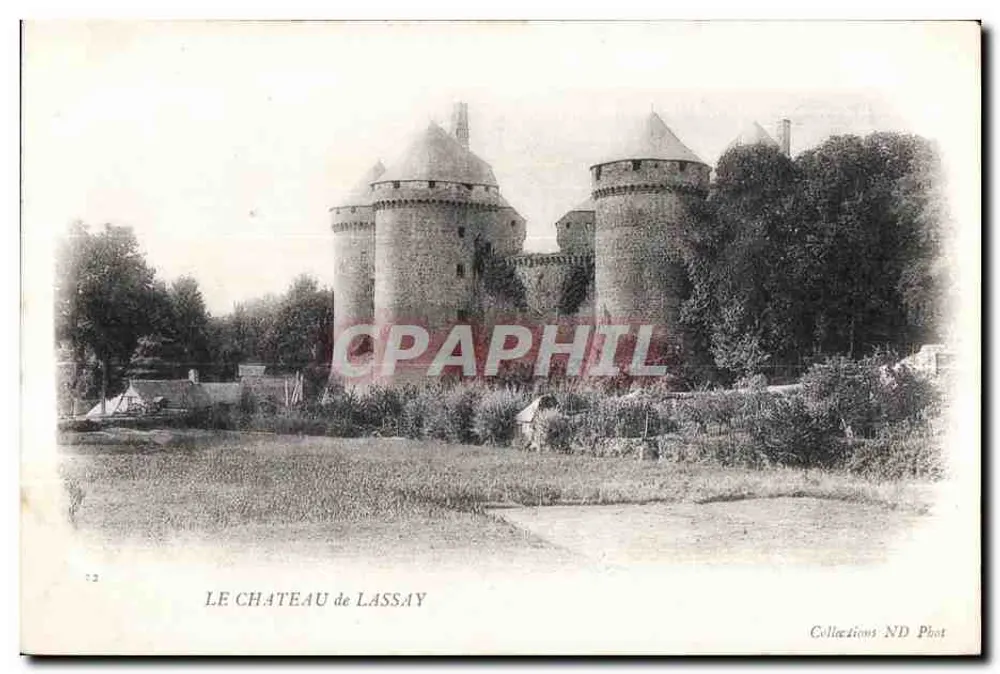 O Castelo de Lassay — Collections ND Phot - Frente