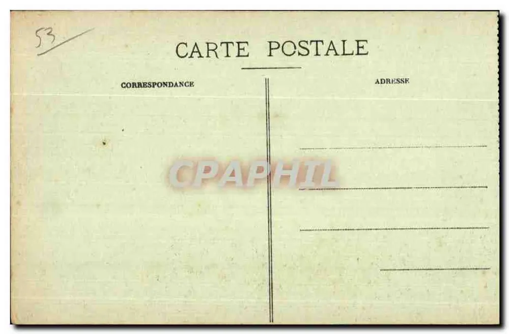 Arredores de Laval - Ponte de Rochefort — N.G. n°48 - Verso
