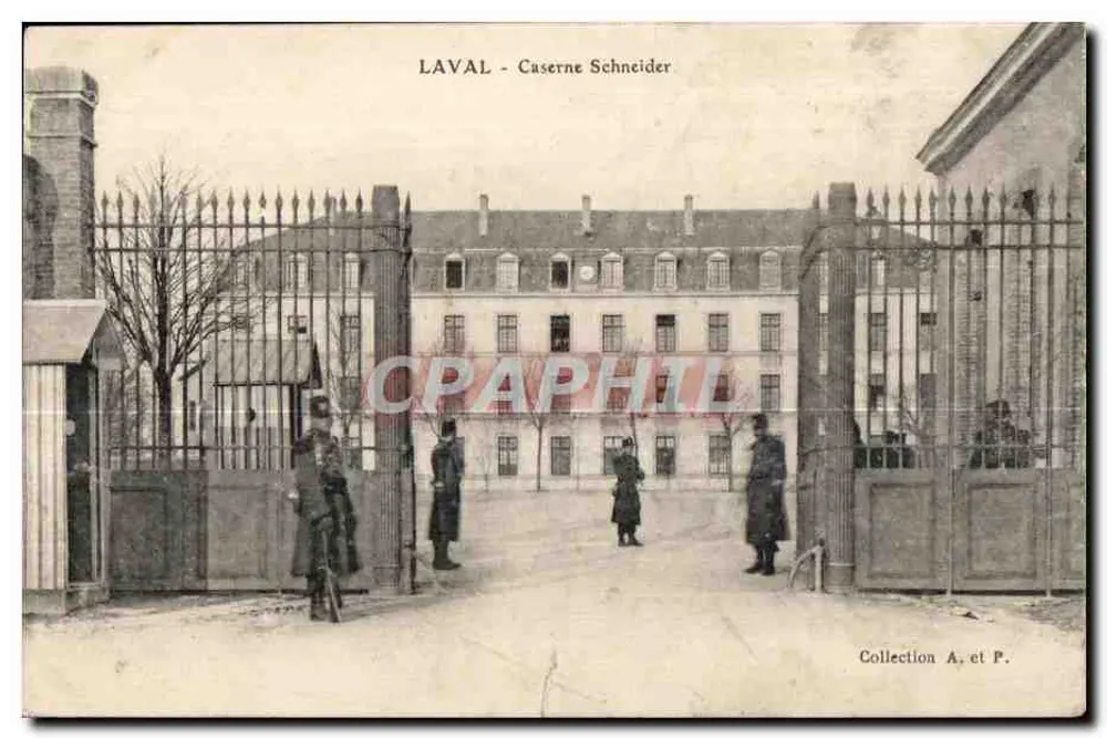 Laval - A Caserna Schneider — Coleção A. e P. - Frente