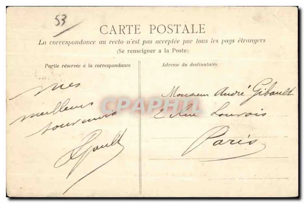 Laval — Palácio de Justiça — S.C. - Verso