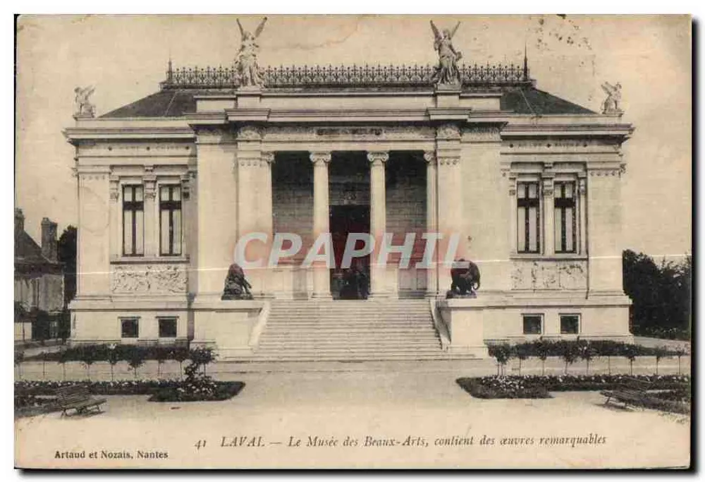 Musée des Beaux-Arts — Nantes — Artaud et Nozais - Vorderseite