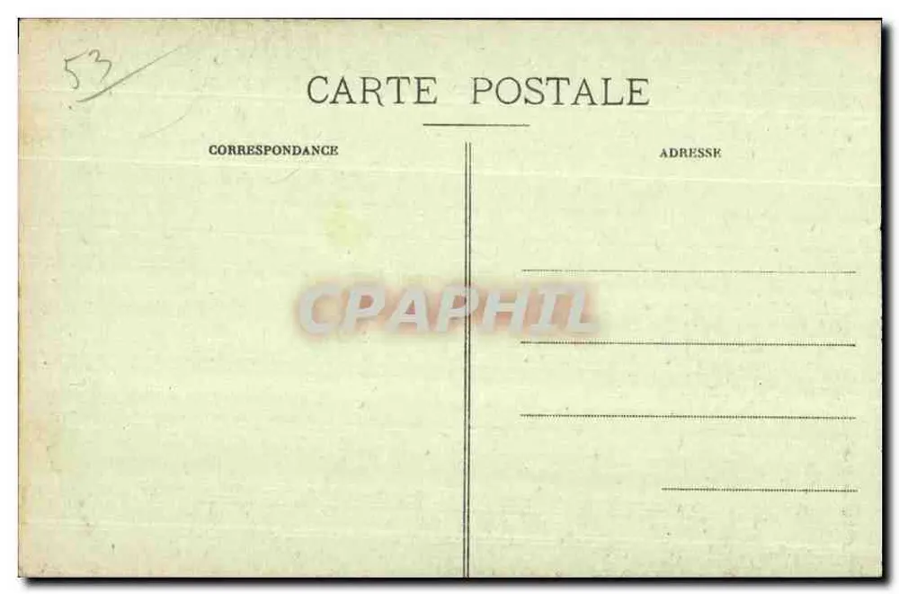 Laval — La Catedral, el Palacio, la Puerta Beucheresse — N.G. Laval, n°12 - Reverso