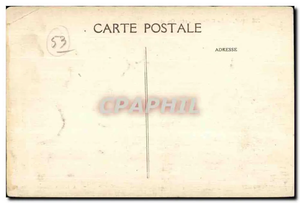 Laval — A Catedral, lado Oeste — A. Lamiré Editeur, Rennes - Verso