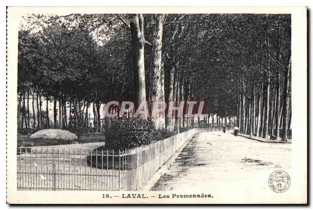 Layal — As Caminhadas — Editor Léon Pelistré, n°19 - Frente
