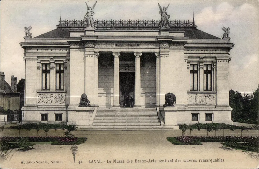 Musée des Beaux-Arts de Nantes — Übersicht — Verlag Artaud-Nozais, n°41 - Vorderseite