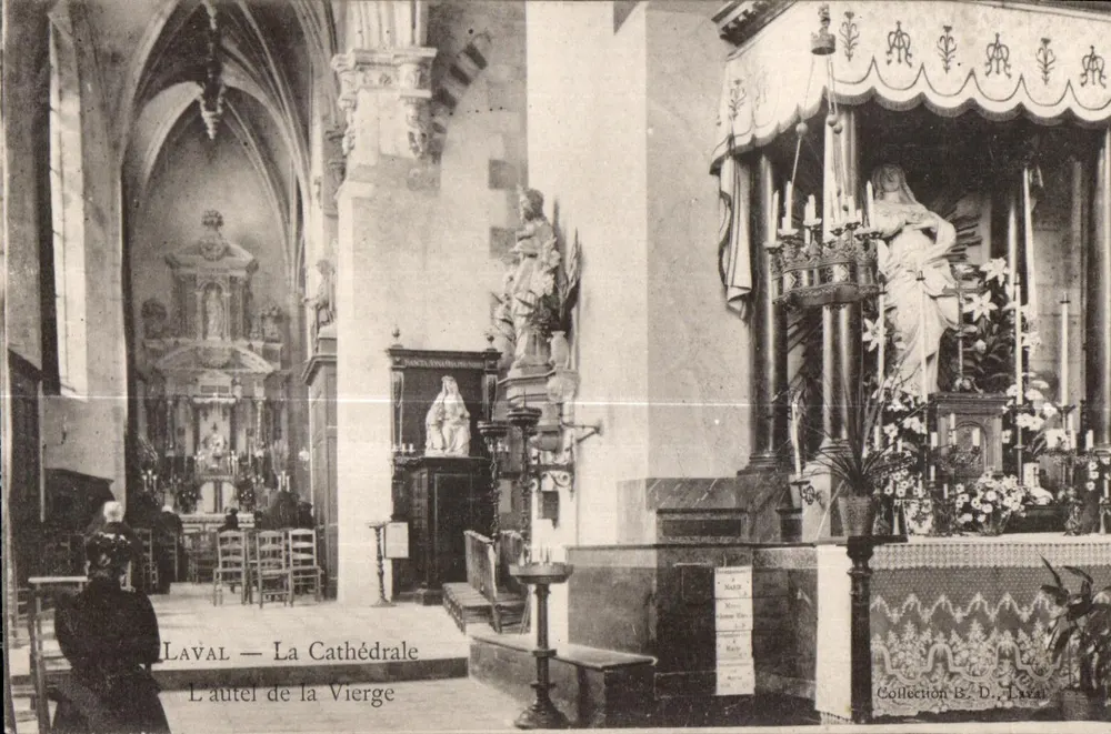 La Vallée — Die Kathedrale — Der Altar der Jungfrau - Vorderseite