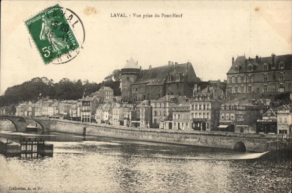 La Vallée - Vue prise du Pont-Neuf — éditeur non identifié, n° de série non visible - Anverso