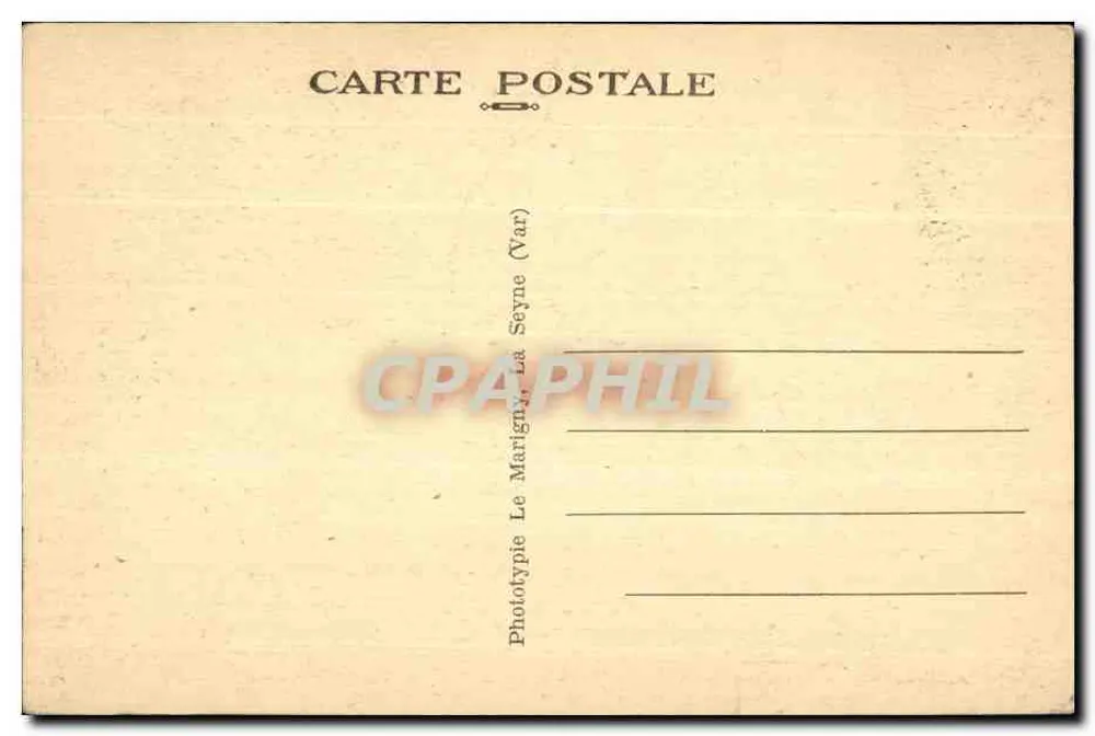 Ponte Main (Mayenne) — A Basílica — Edição M. Ponnier, 'Para Joana d'Arc' - Verso