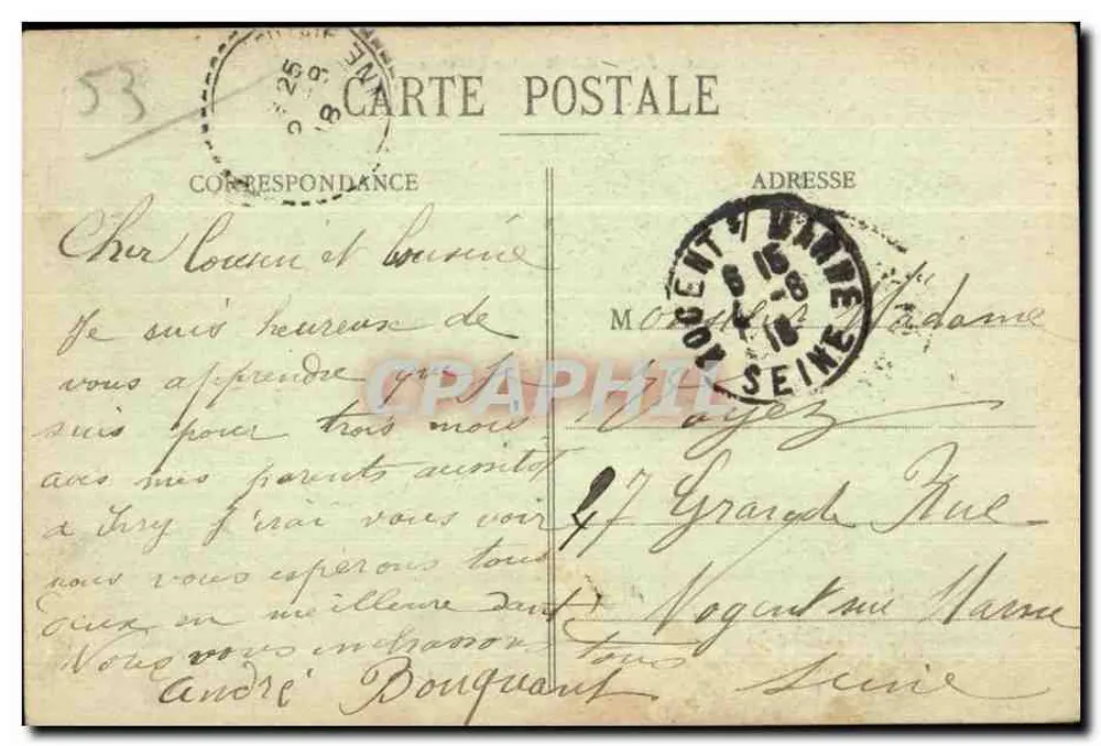 Pontmain - Vista geral - G. F. - Verso