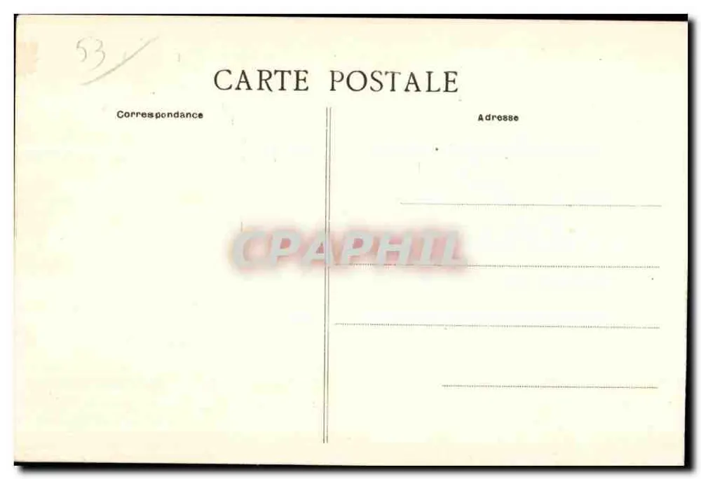 Vale de Origné (Mayenne) — vista panorâmica com castelo — cliché Hamel-Julien - Verso