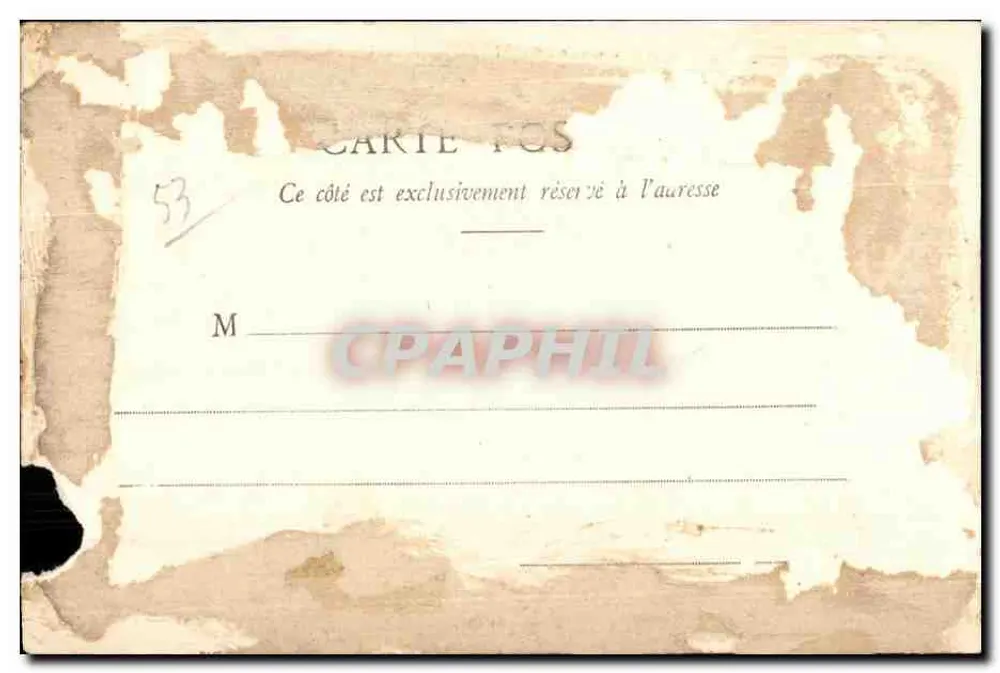 Igreja de St-Ouen-des-Toits (Mayenne) — Hanel-Jallier et Cie, n°53 - Verso