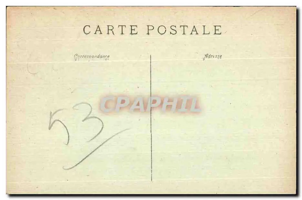 La Chapelle-du-Chêne-Loiron — Route de Laval — éditeur Cliche Mabille, Laval - Rückseite