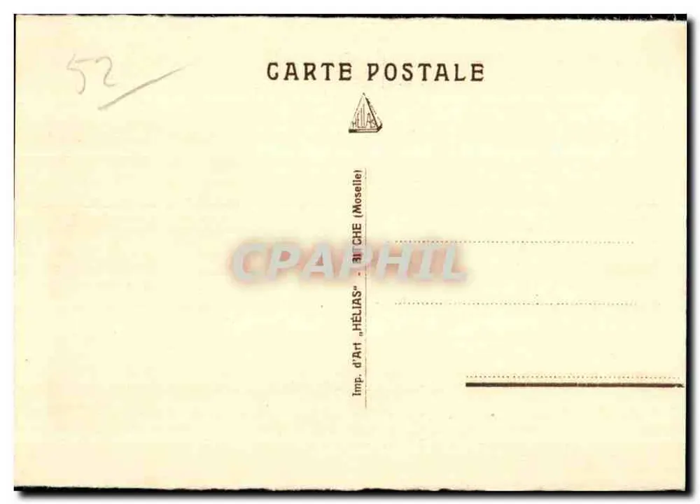 Chaumont — Allgemeine Ansicht und Gerbereiviertel — Imp. d'Art 'Hélias' - Rückseite
