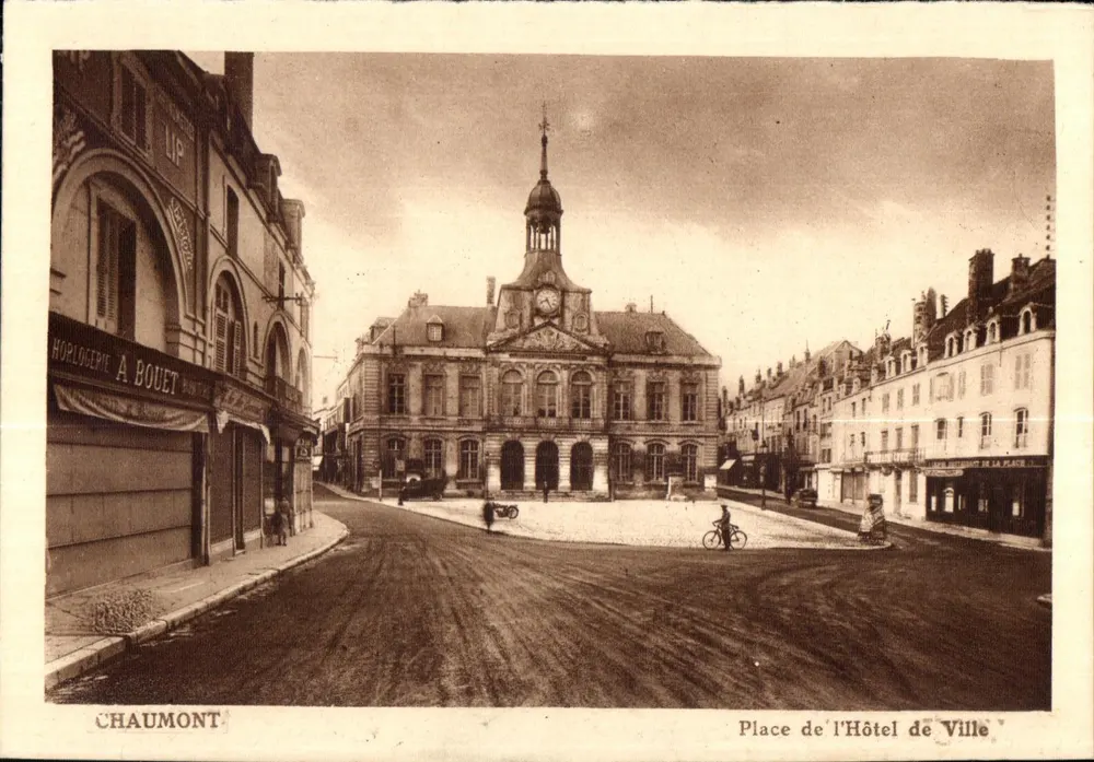 Chaumont — Place de l'Hôtel de Ville — Imp. d'Art 'Hélias' (Moselle) - Vorderseite