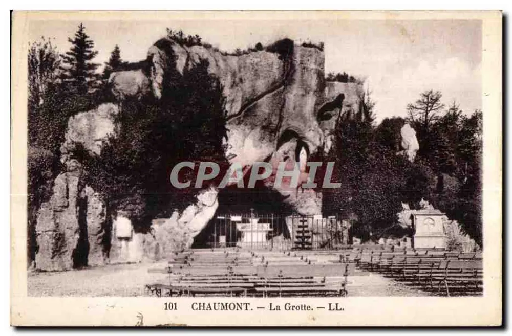 Chaumont — A Gruta — LL. — n° 101 - Frente