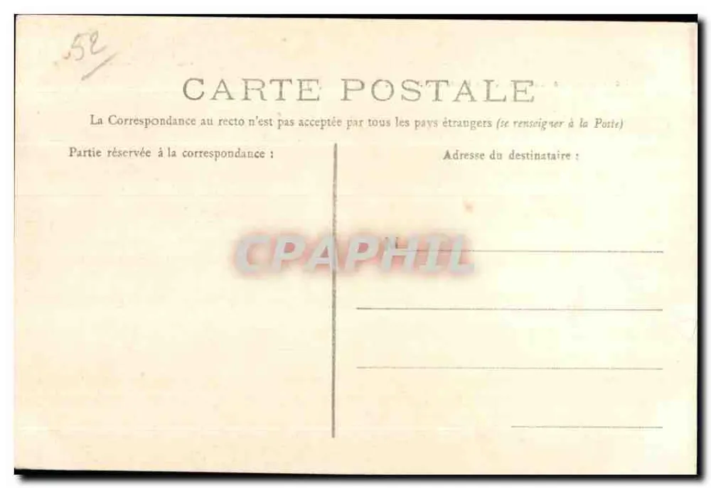 Le Viaduc de Chaumont — éditeur A. Pourtoy, n°25 - Rückseite