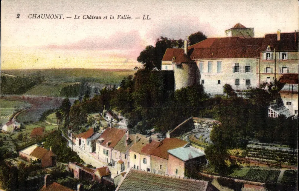 Chaumont — O Castelo e a Vale — LL. - Frente