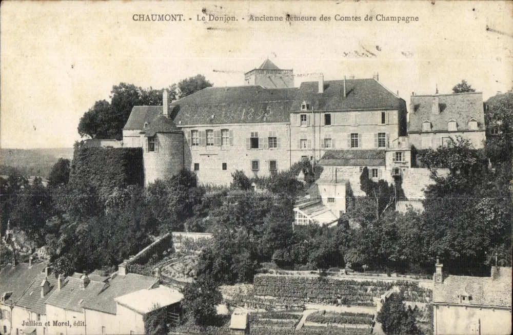 Chaumont - Der Bergfried - Ehemalige Residenz der Grafen von Champagne — Juillien et Morel, Verlag - Vorderseite