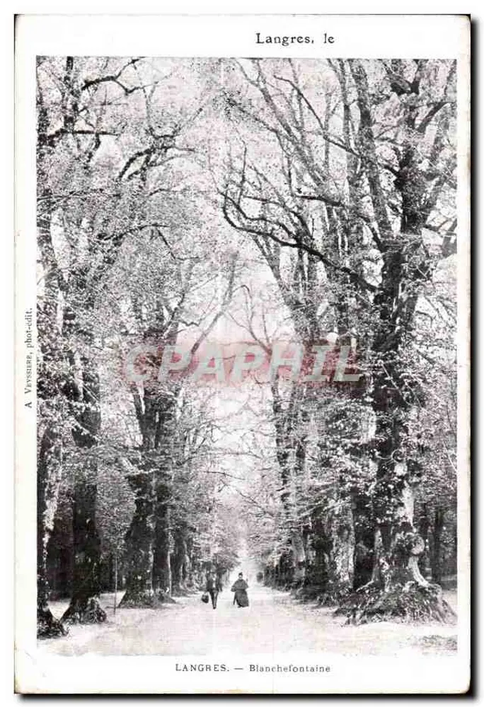 Langres — Blanchefontaine — A. Veyssure fot.-edit. - Frente
