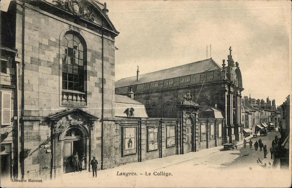 Langres - O Colégio — Livraria Mairretet - Frente
