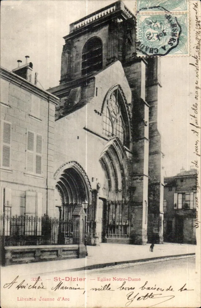 St-Dizier — Igreja Nossa Senhora — Livraria Jeanne d'Arc - Frente
