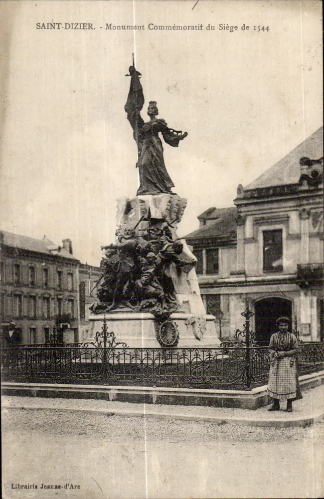 Saint-Dizier - Gedenkmonument des Belagerung von 1544 — Librairie Jeanne-d'Arc - Vorderseite