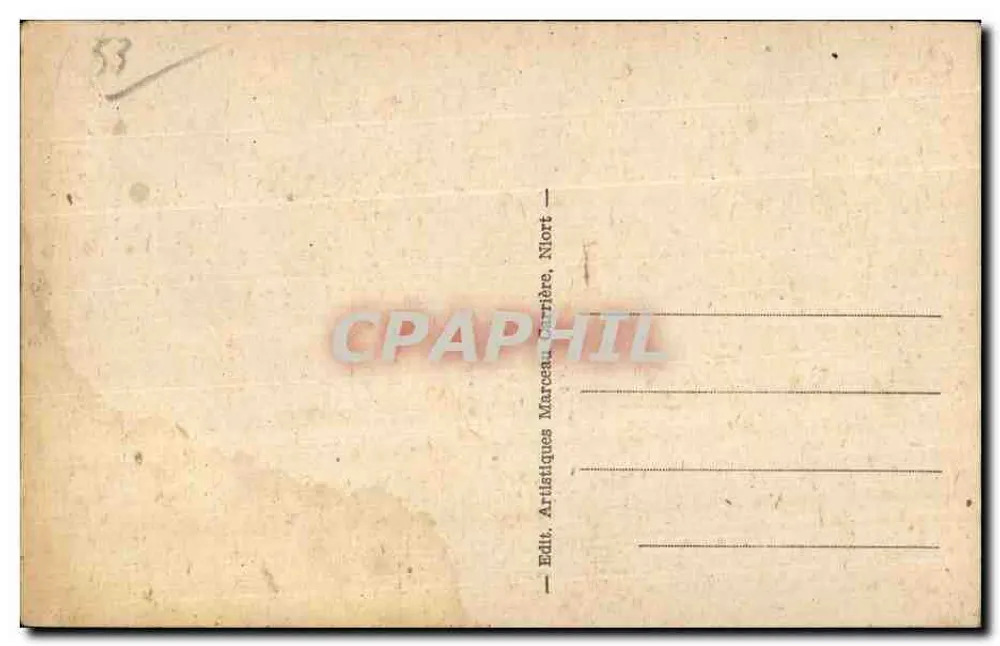 Craon (Mayenne) — Interno della Chiesa — Editore Tisso, n° 1420 - Verso