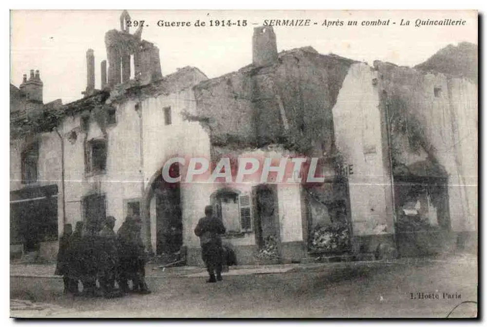 Sermazie — Nach einem Kampf — La Quinceaillerie — L’Hoste Paris, n°297 - Vorderseite