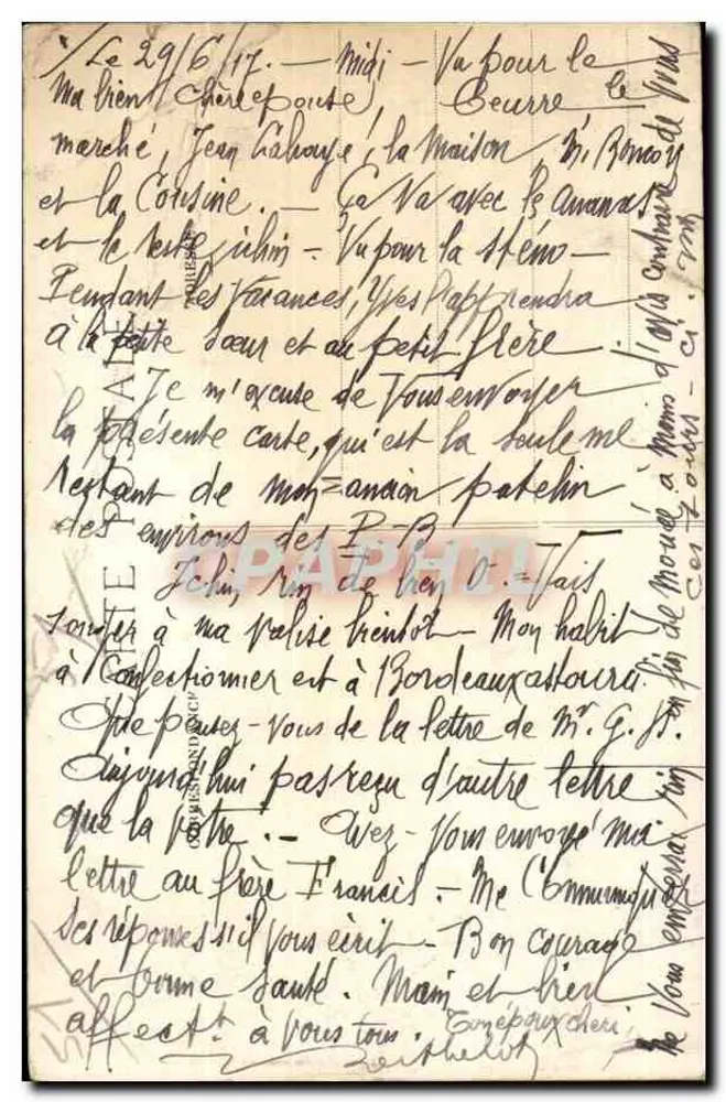 L'Argonne - Florent - Platz der Mairie und altes Schloss — Verlag Poissen, Sainte-Mène, n° 10 - Rückseite