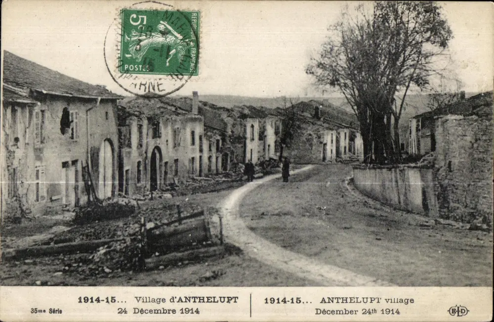Dorf Anthelupt — 35. Serie — Verleger La Deley, Imp. Édit., 127, Boulourud de Sébastopol - Paris - Vorderseite