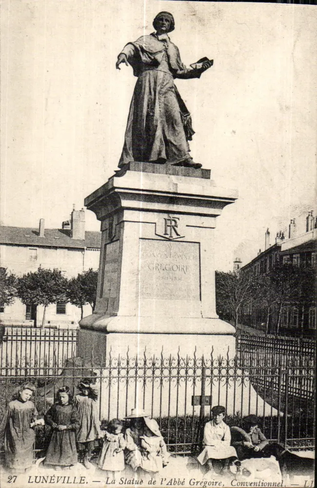 Lunéville — Die Statue des Abbé Grégoire, Conventionnel — herausgegeben von L. L. L. (n° 27) - Vorderseite