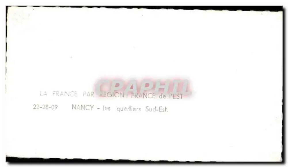 Nancy — os bairros Sudeste — editor Lapie - Verso