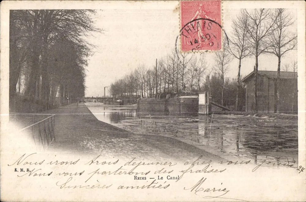Reims — Der Kanal — Verlag E.M.R. - Vorderseite