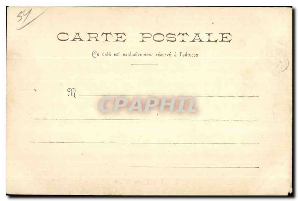 Reims — Praça Colbert — Xaioi-Braine, Imp.-Éditeurs - Verso