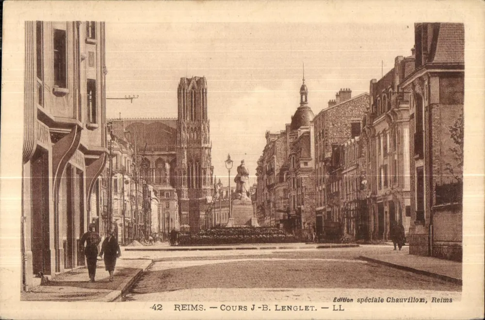Reims — Cours J.-B. Lenglet — Edição Especial Chauvillon, Reims - Frente