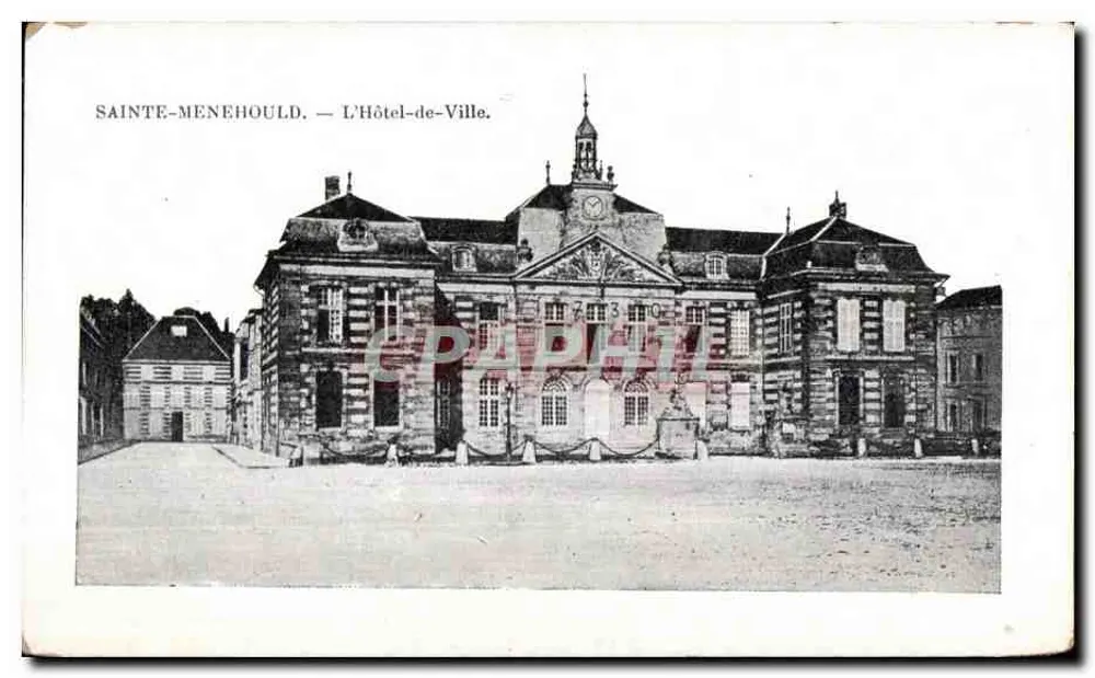Sainte-Menehould — Das Rathaus - Vorderseite