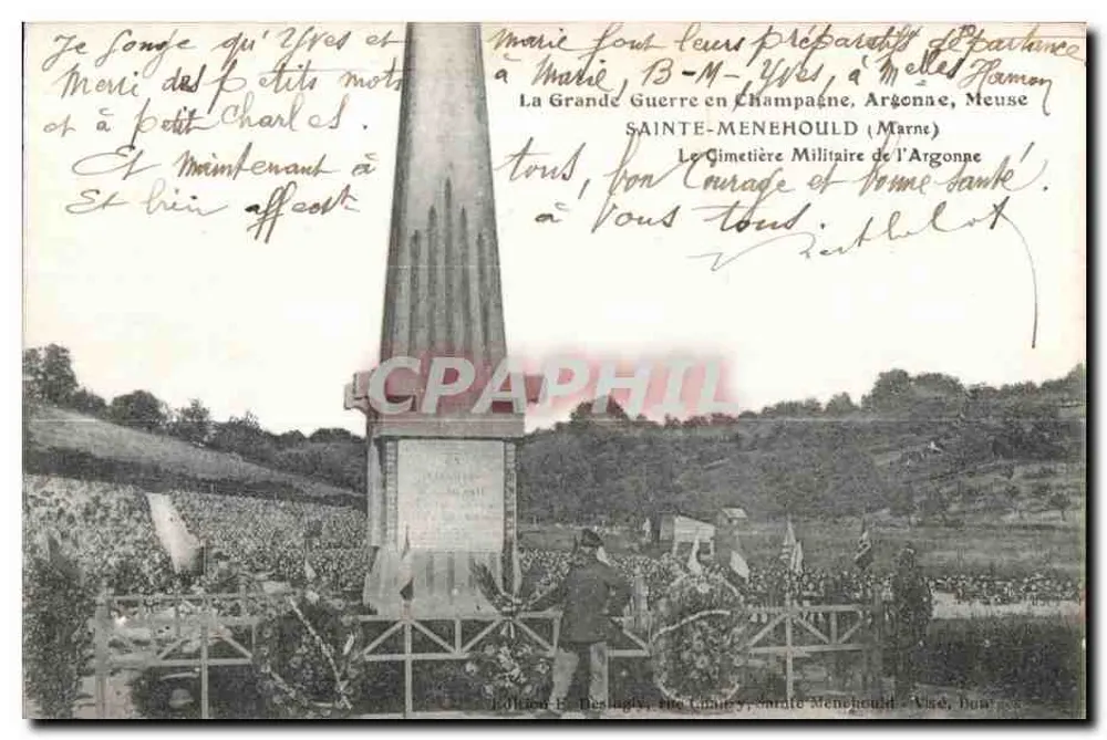 Militärgewölbe von Sainte-Menehould — Argonne — Meuse — Der Große Krieg - Vorderseite
