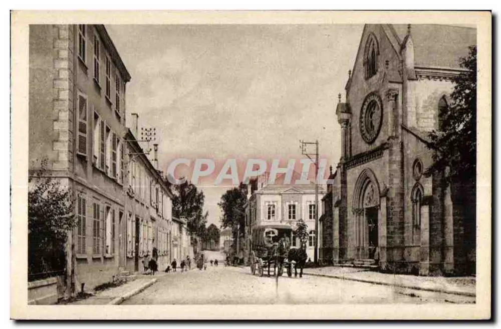 Mourmelon-le-Grand — Rue du Maréchal-Joffre — Librairie Militaire Guérin - Frente