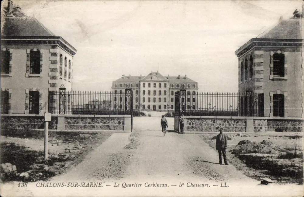 Chalons-sur-Marne — Der Corbineau-Quartier — 5. Leichtinfanterie — LL. - Vorderseite