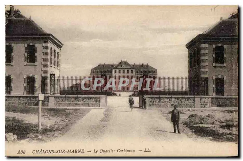 Châlons-sur-Marne — Le Quartier Corbineau — LL. n° 438 - Vorderseite