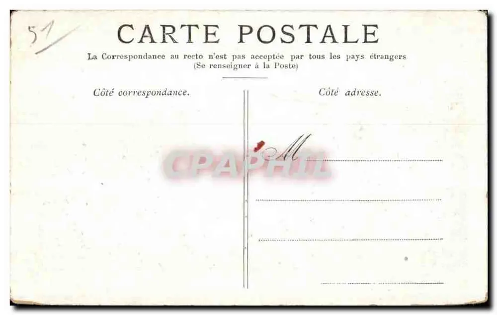 Chalons-sur-Marne — O Bairro Ste-Prudeutienne — Editor não identificado, número da série não visível - Verso