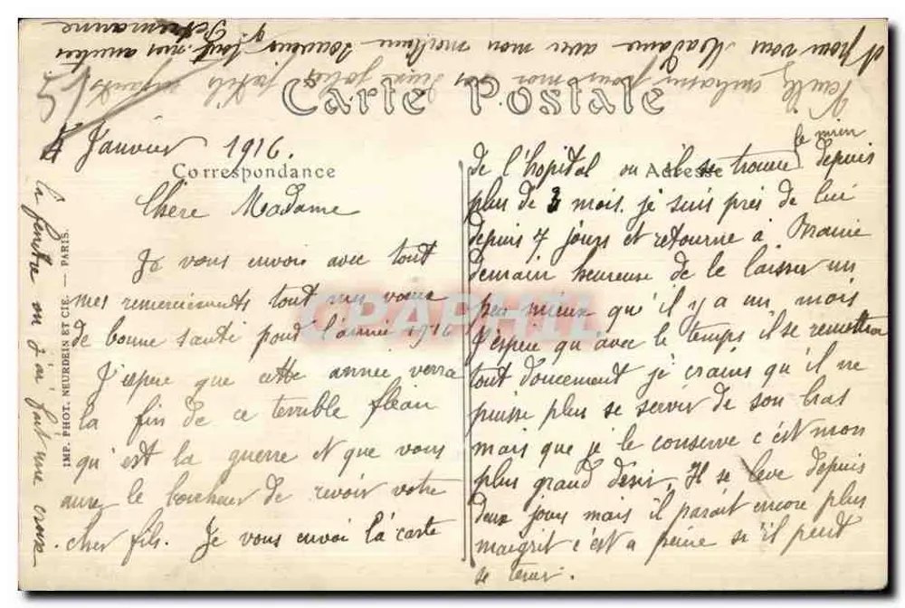 Chalons-sur-Marne — O Colégio Saint-Étienne — ND. Fot. n°38 - Verso
