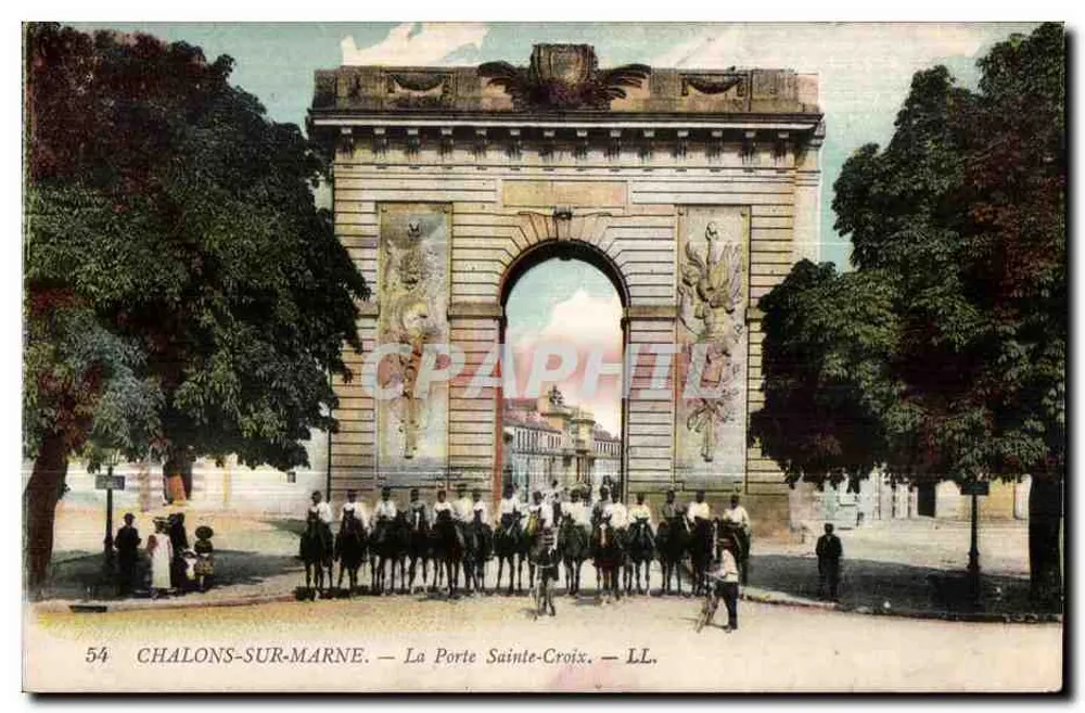 Châlons-sur-Marne — La Porte Sainte-Croix — LL. - Vorderseite