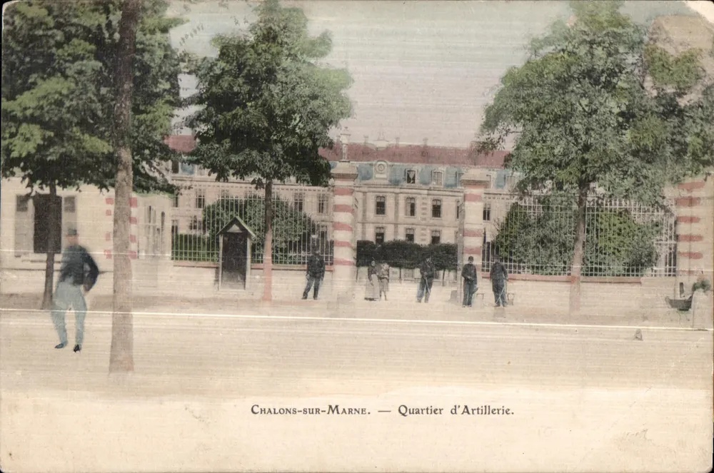 Chalons-sur-Marne — Artillerieviertel. - Vorderseite