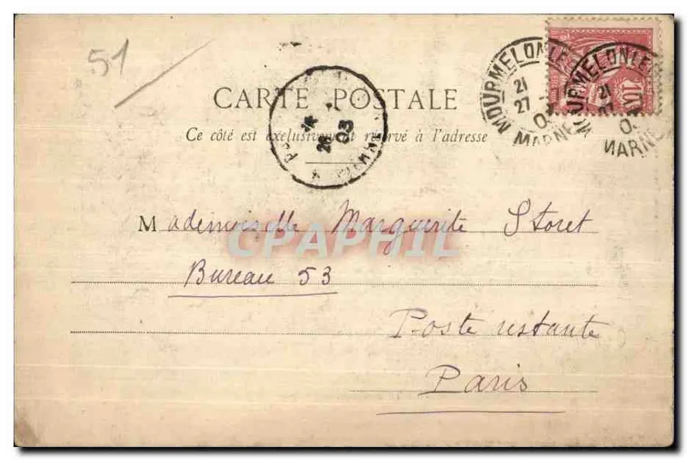Ein Kanonenschuss auf dem Lager von Châlons — Militär-Buchhandlung Guérin, Mourmelon — n°32 - Rückseite